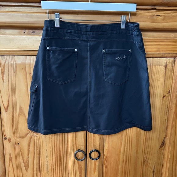 Kuhl Mova Women's Dark Gray Cargo Skort Size Medium - Picture 9 of 12